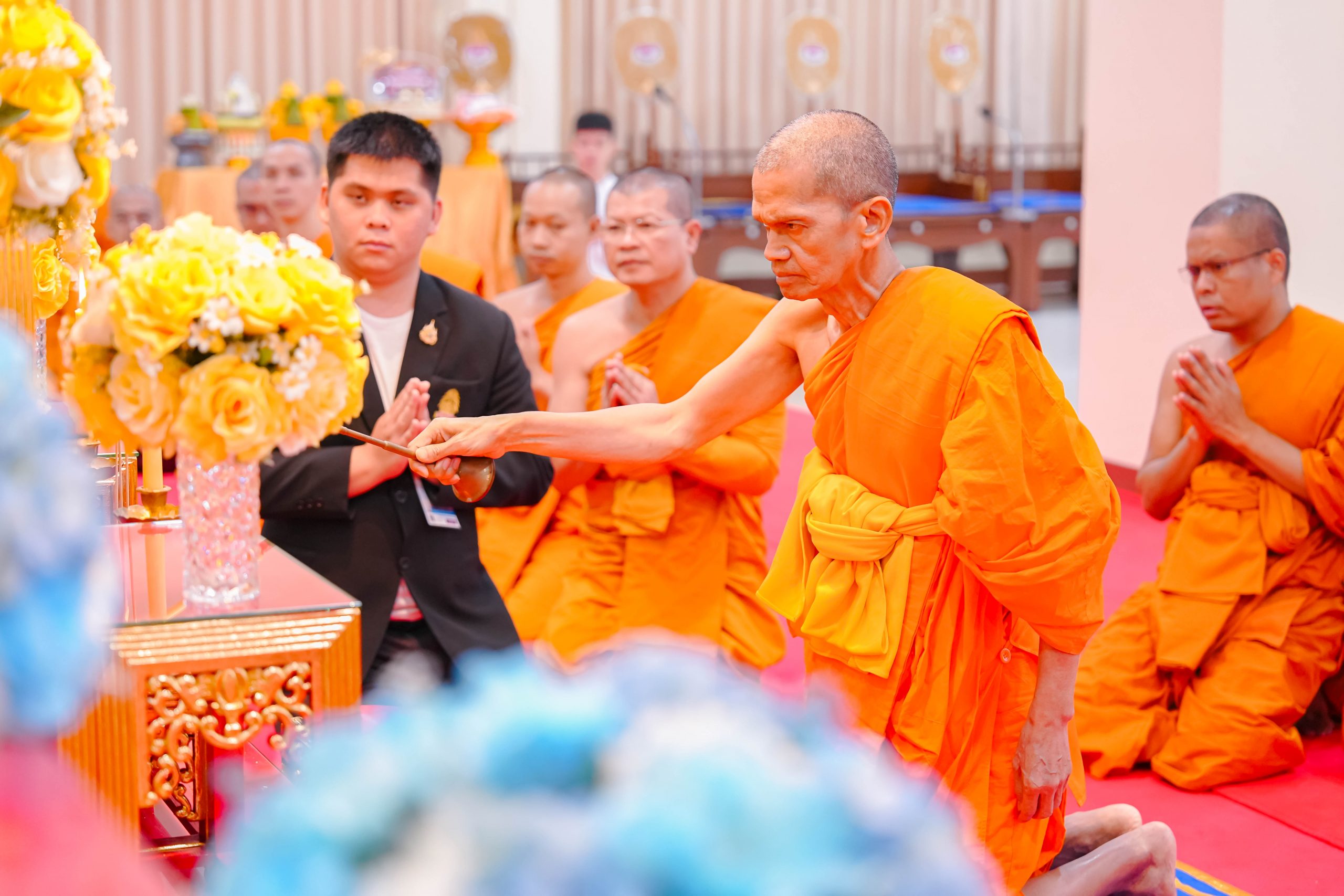พิธีปิดโครงการปฏิบัติวิปัสสนากรรมฐานเนื่องในโอกาสครบรอบ ๑๓๘ ปี แห่งการสถาปนามหาวิทยาลัยมหาจุฬาลงกรณราชวิทยาลัย